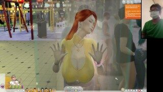 The Sims 4:10 people having hot sex in a transparent shower – Part 2